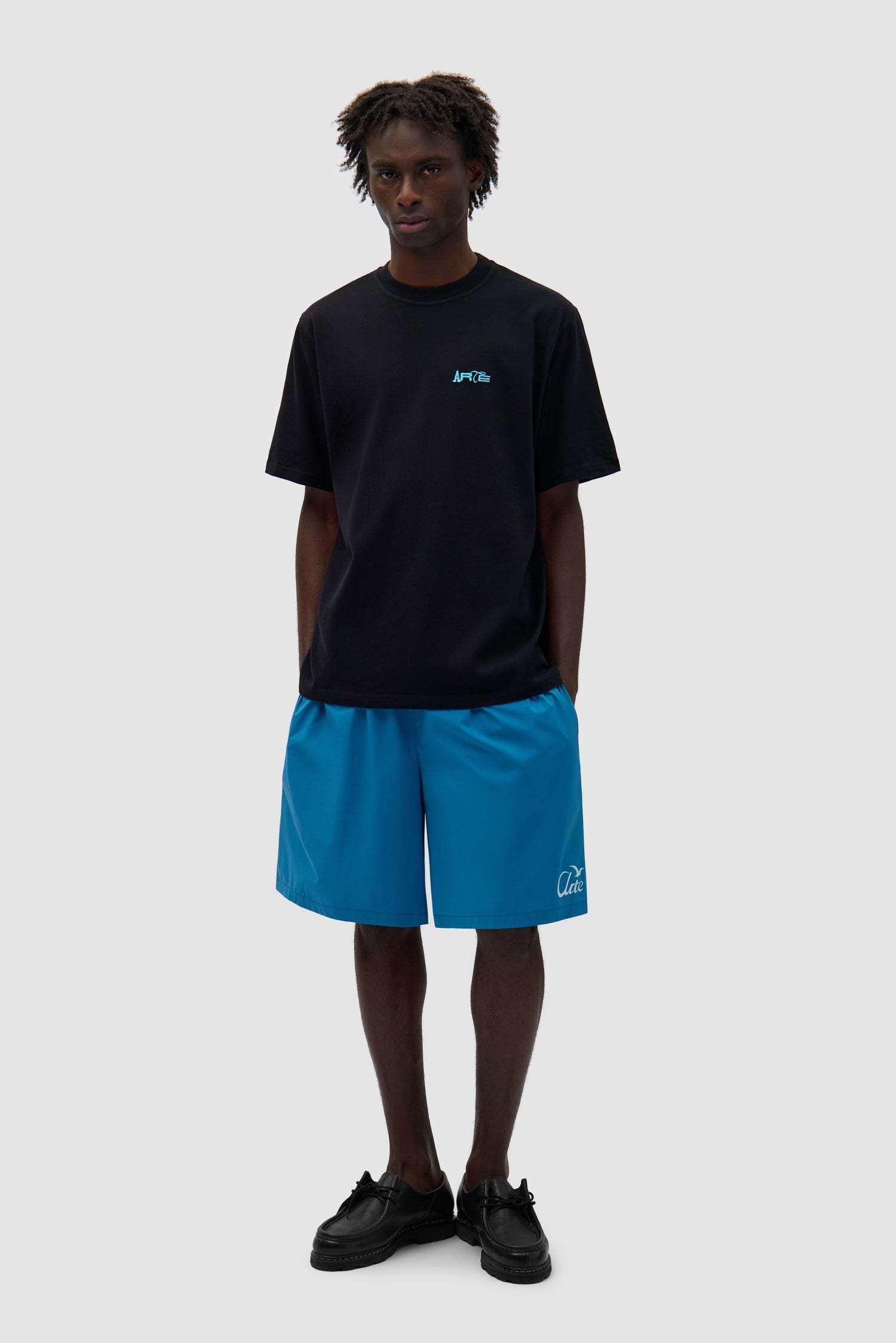 Short à logo Birds - Bleu