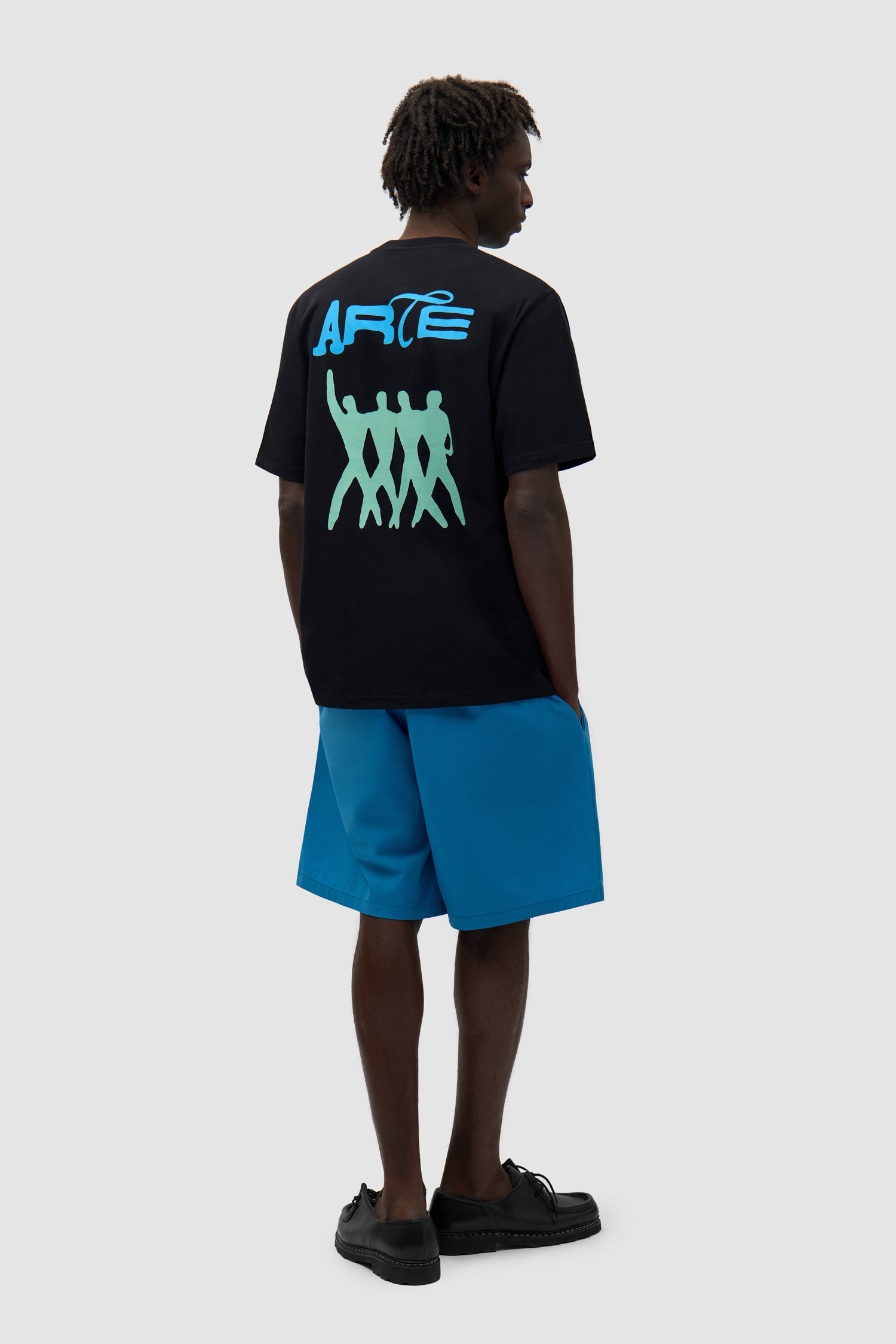 Short à logo Birds - Bleu