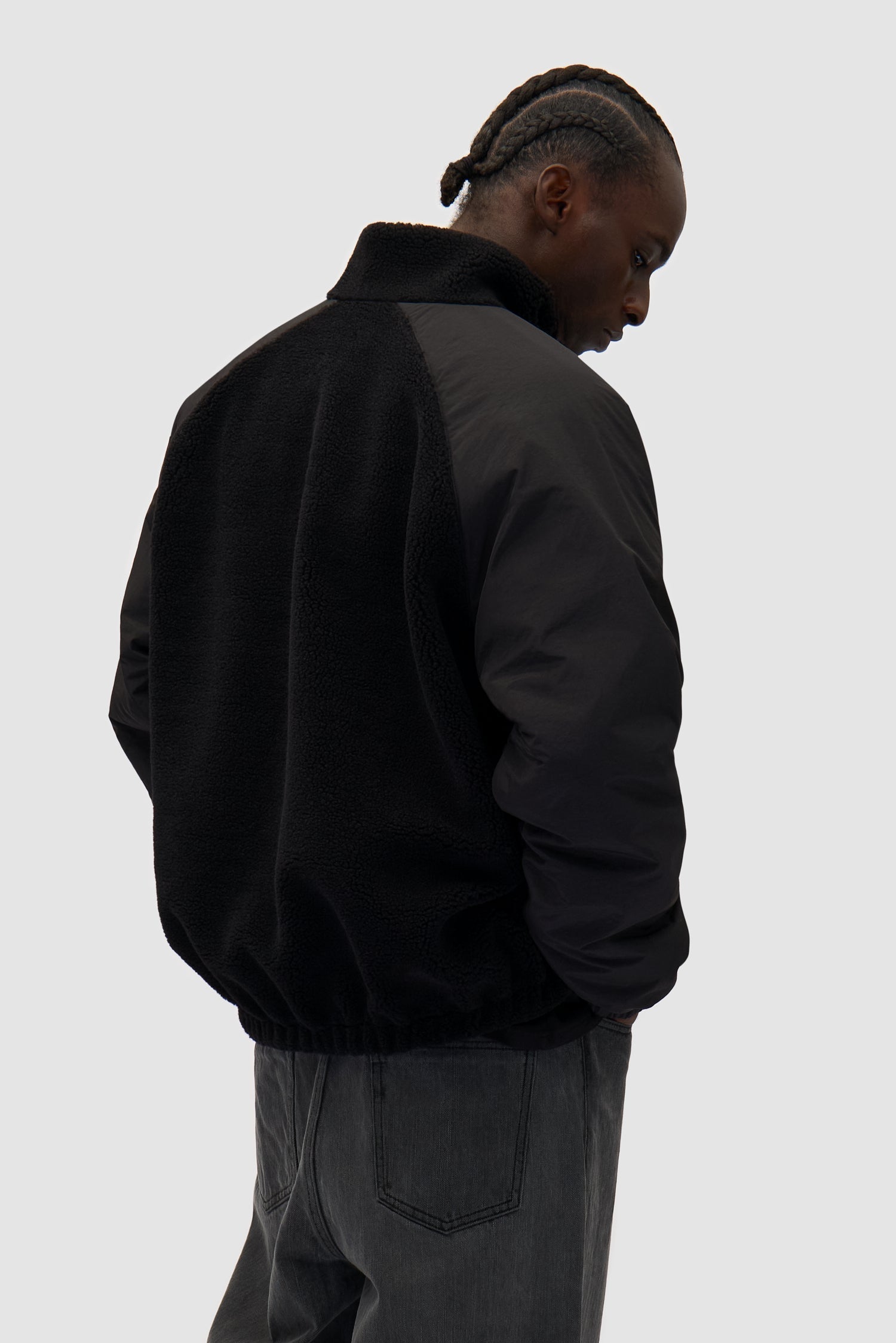 Veste polaire réversible - Noir
