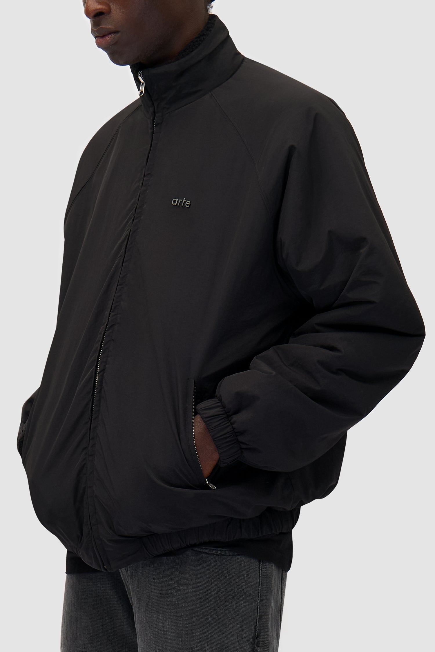 Veste polaire réversible - Noir
