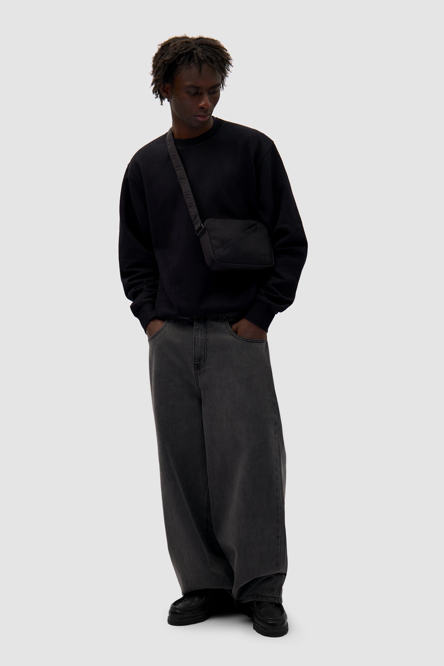 Petit sac en nylon - Noir