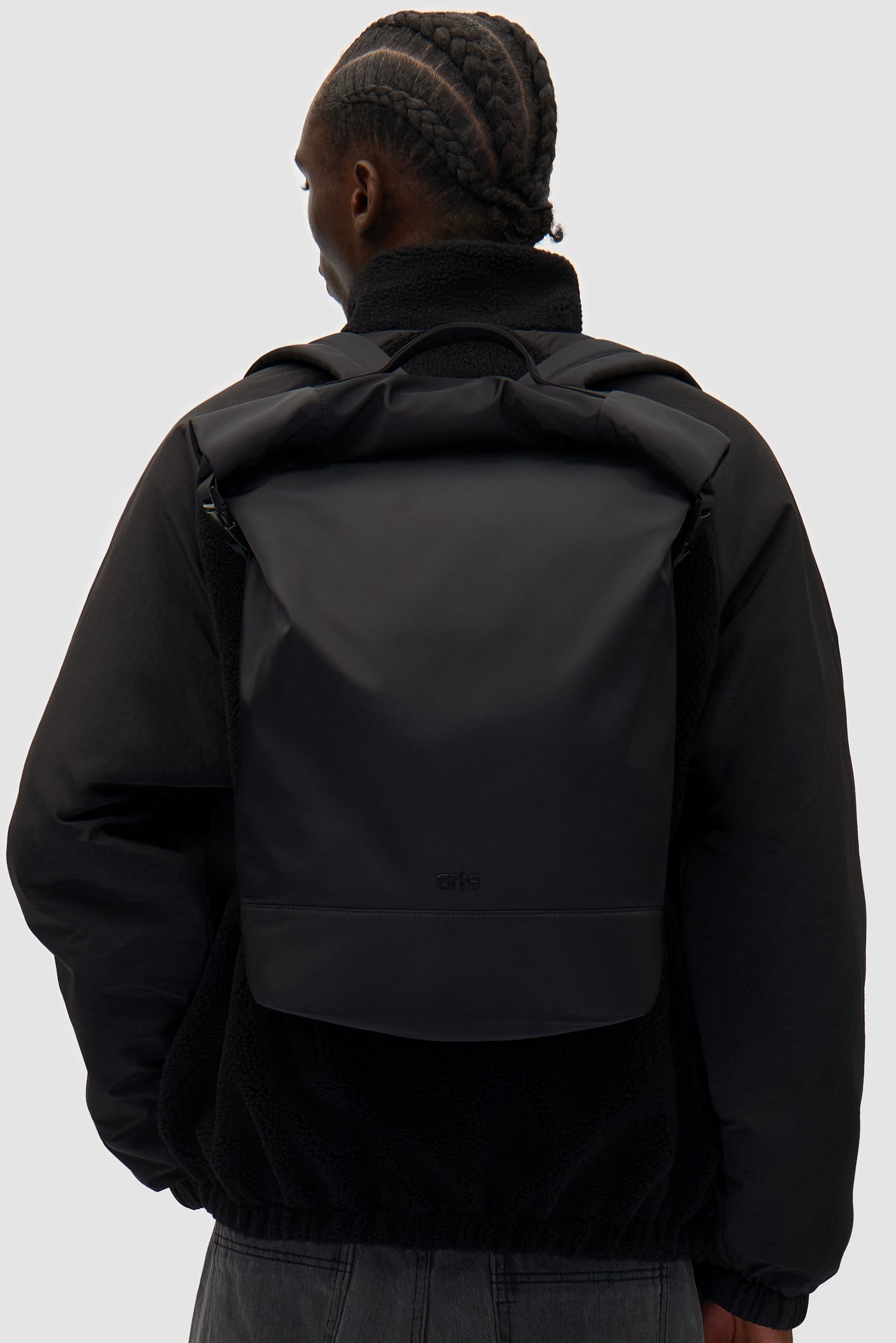 Sac à dos enroulable Nylon - Noir