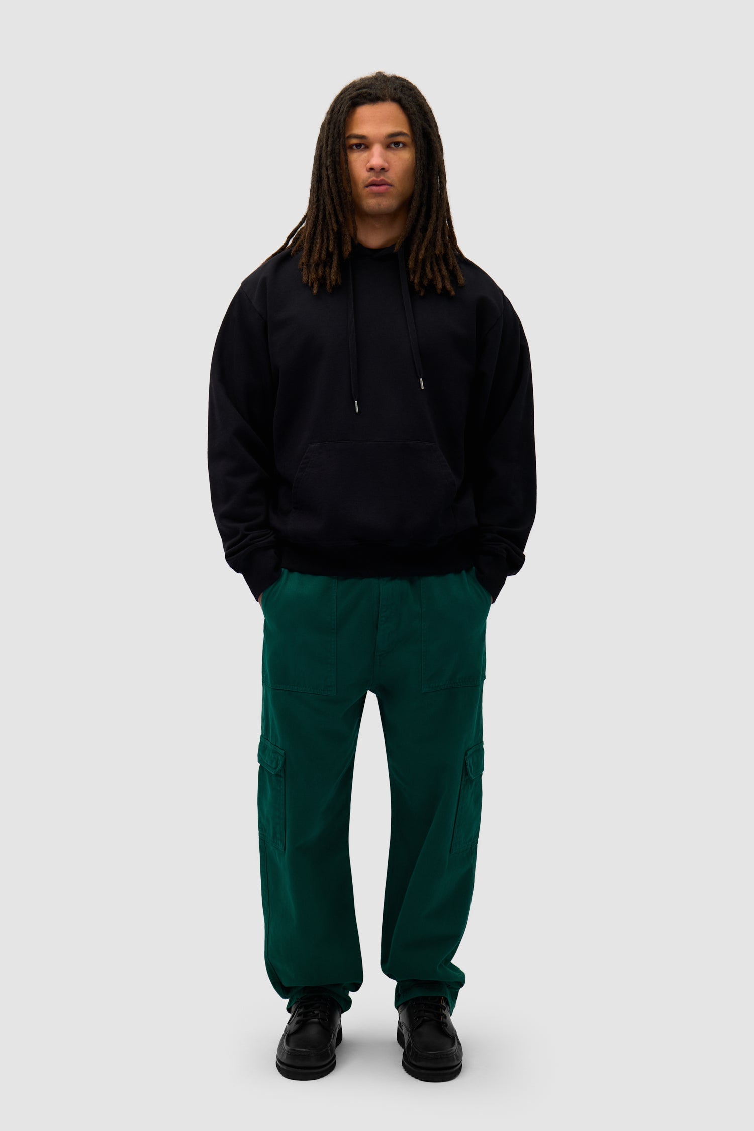 Pantalon cargo - Vert