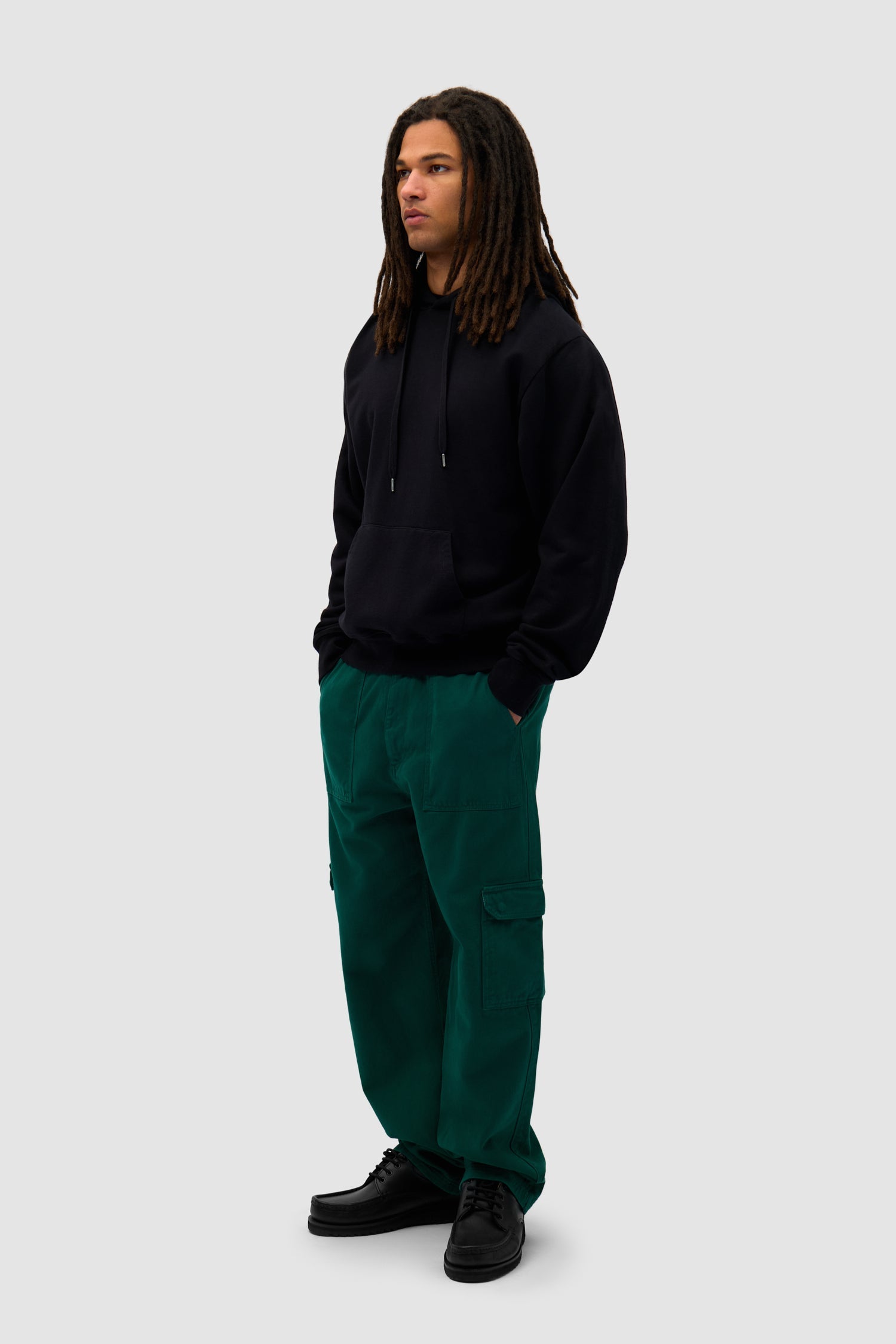 Pantalon cargo - Vert