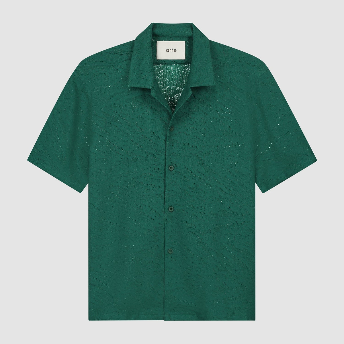 Chemise en crochet - Vert