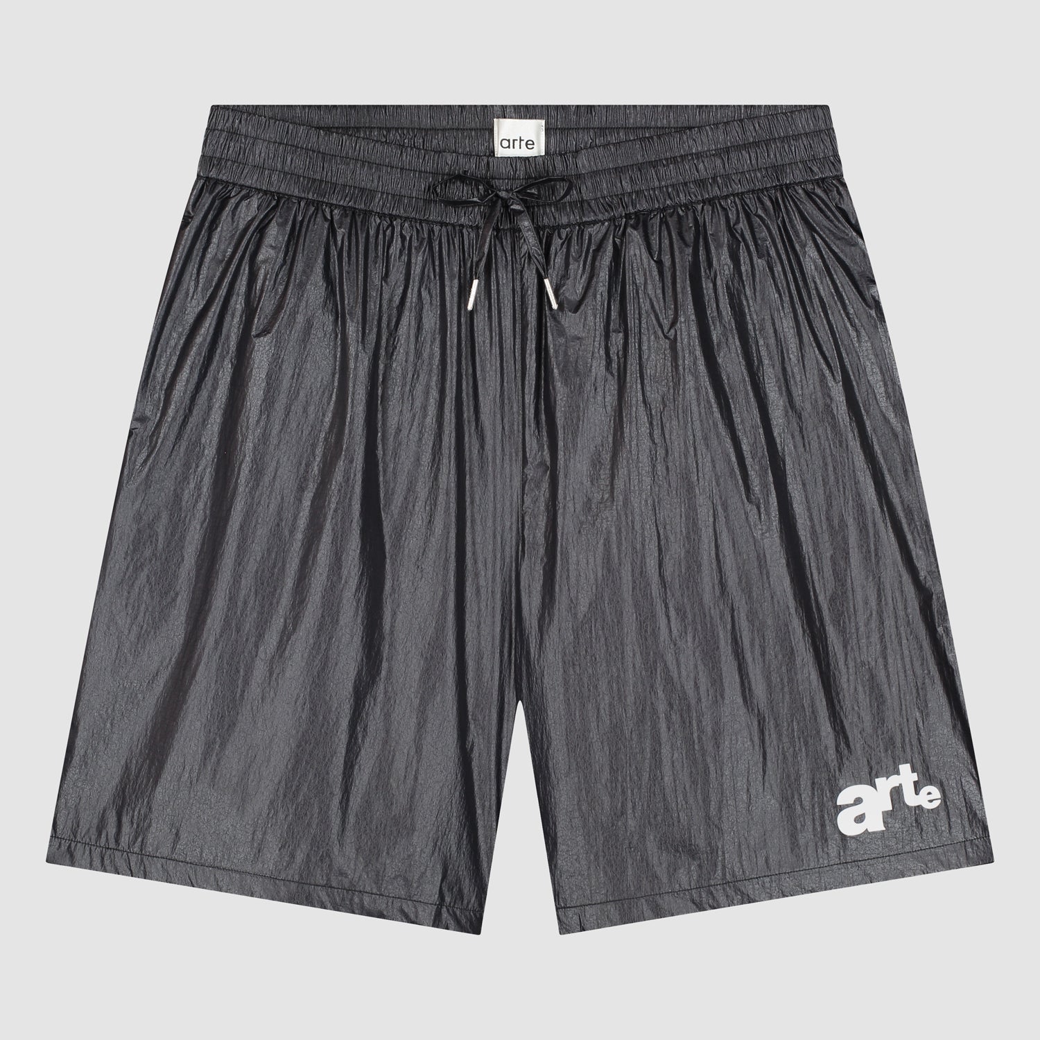 Short à grand logo - Noir