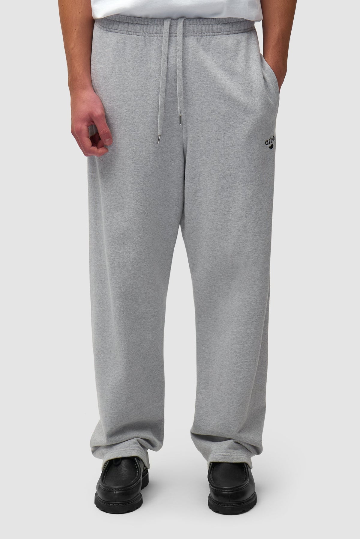 Pantalon de survêtement avec logo cœur - Gris
