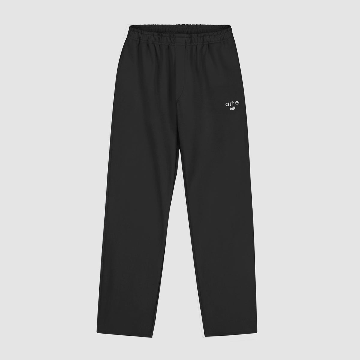 Pantalon de survêtement avec logo en forme de cœur - Noir