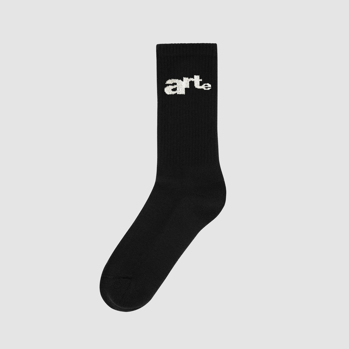 Chaussettes à grand logo - Noir