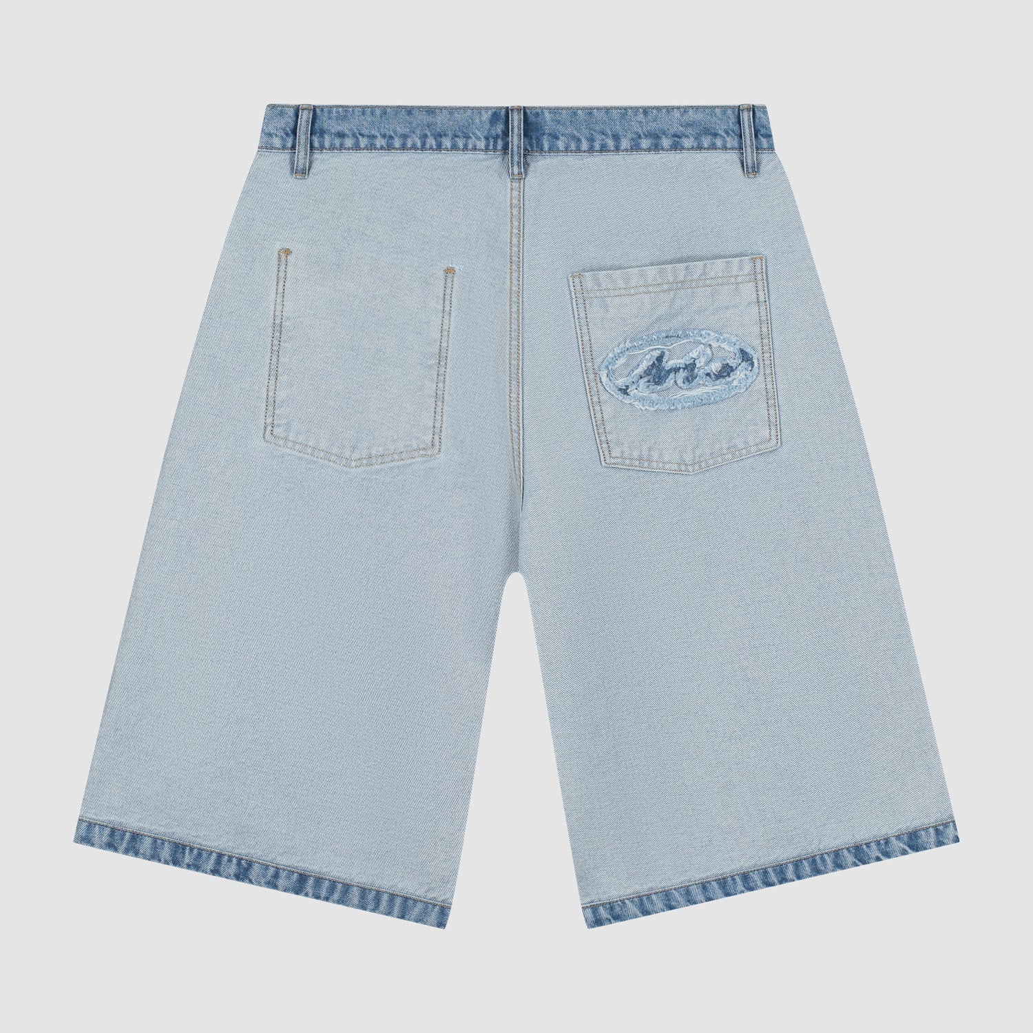 Short en jean Inside/Out - Denim Bleach