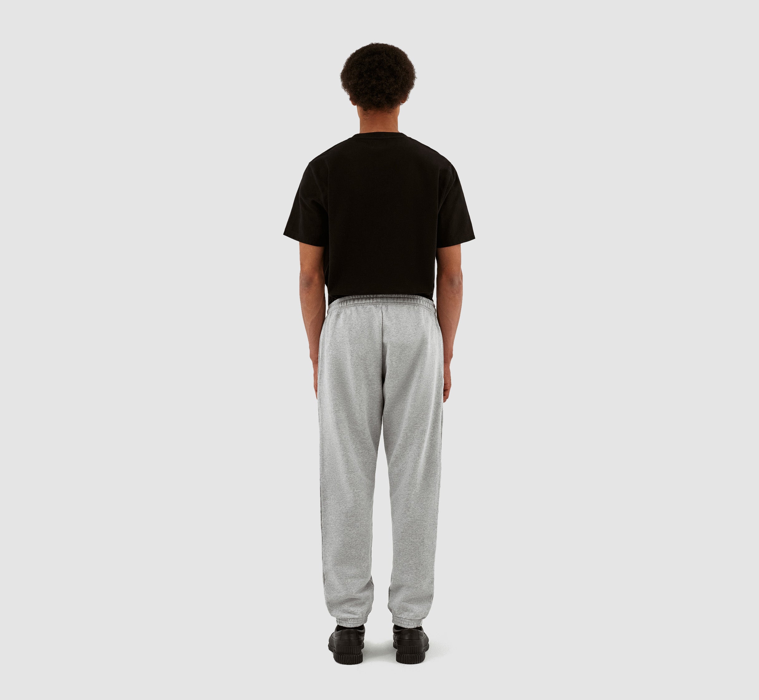 Pantalon avec logo en forme de cœur de Tristian - Gris