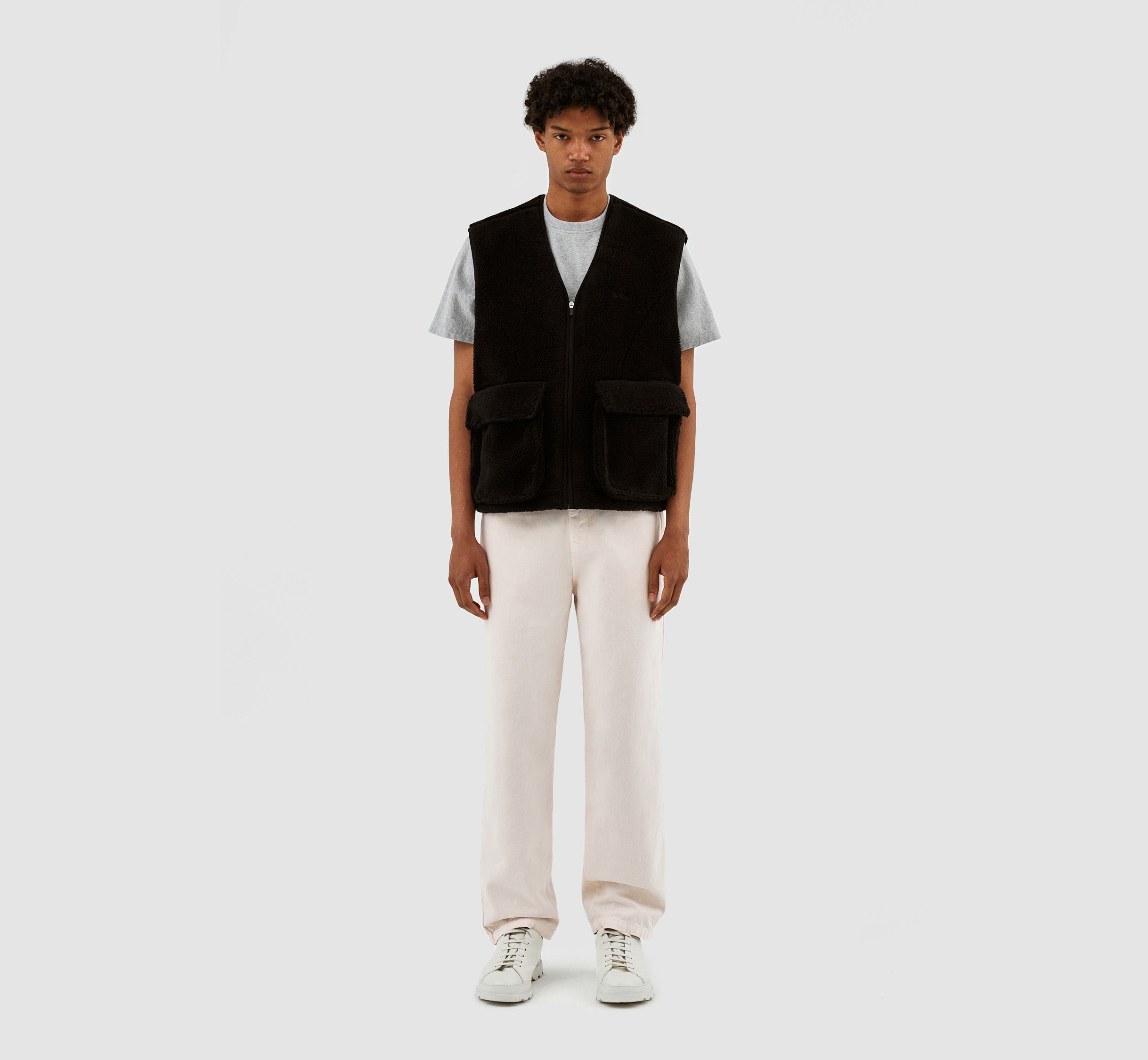 Gilet Sherpa Vince - Noir