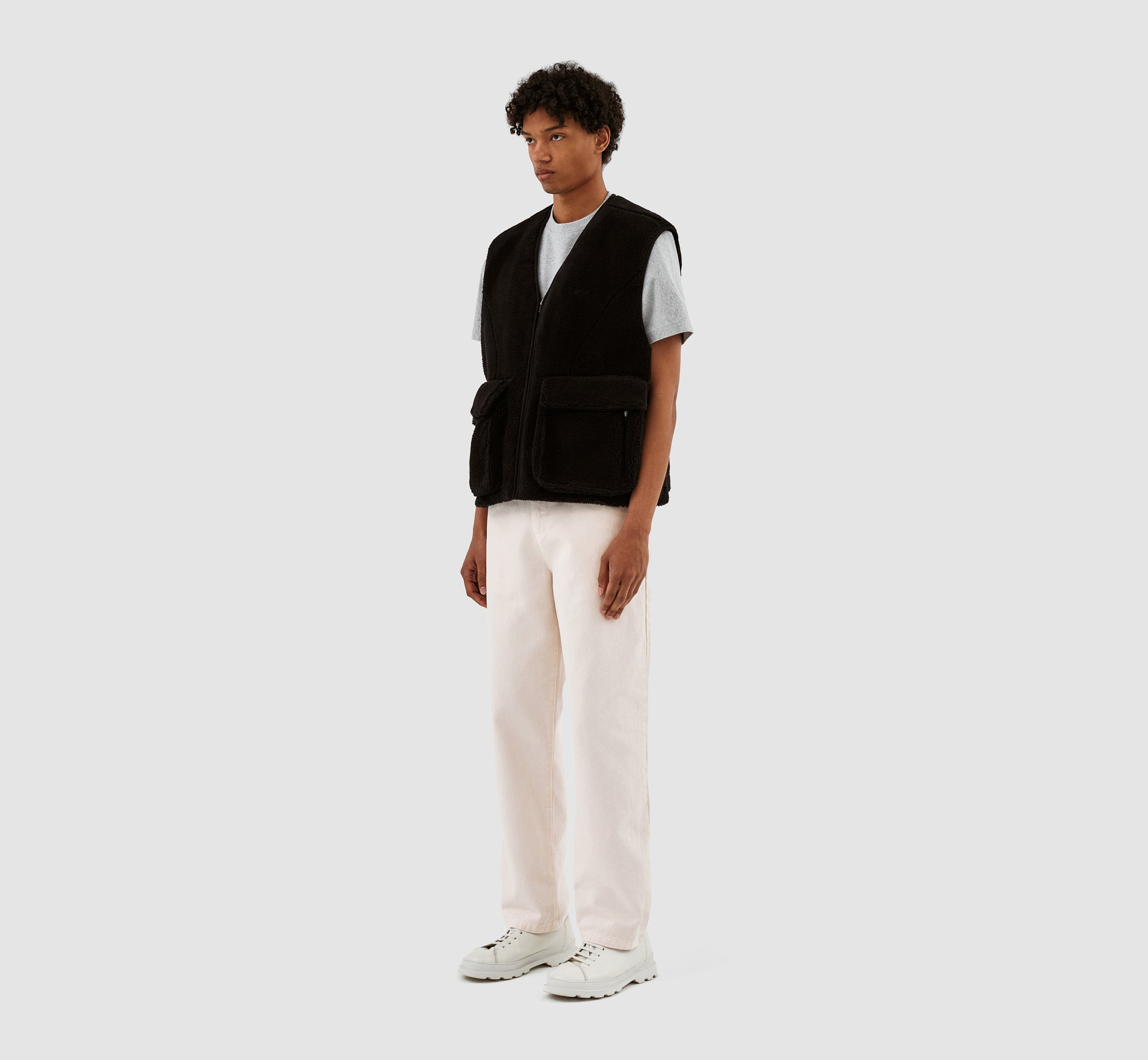 Gilet Sherpa Vince - Noir