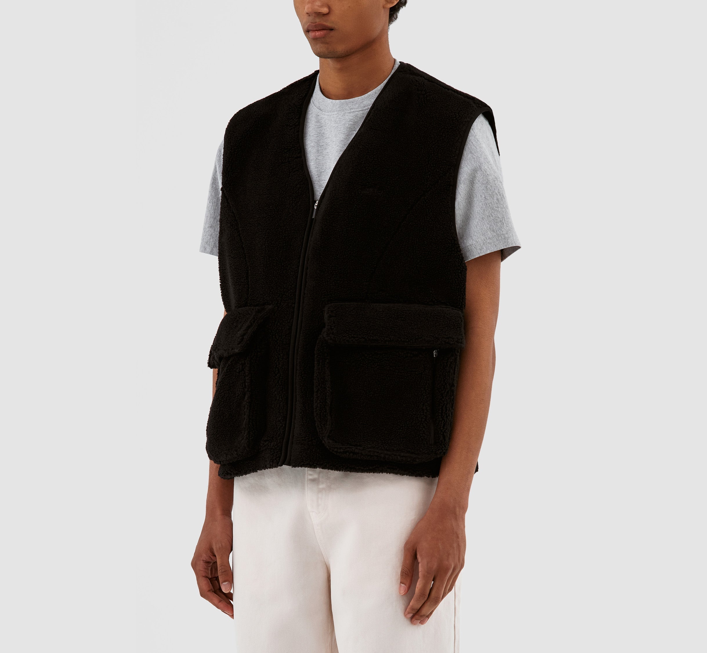 Gilet Sherpa Vince - Noir