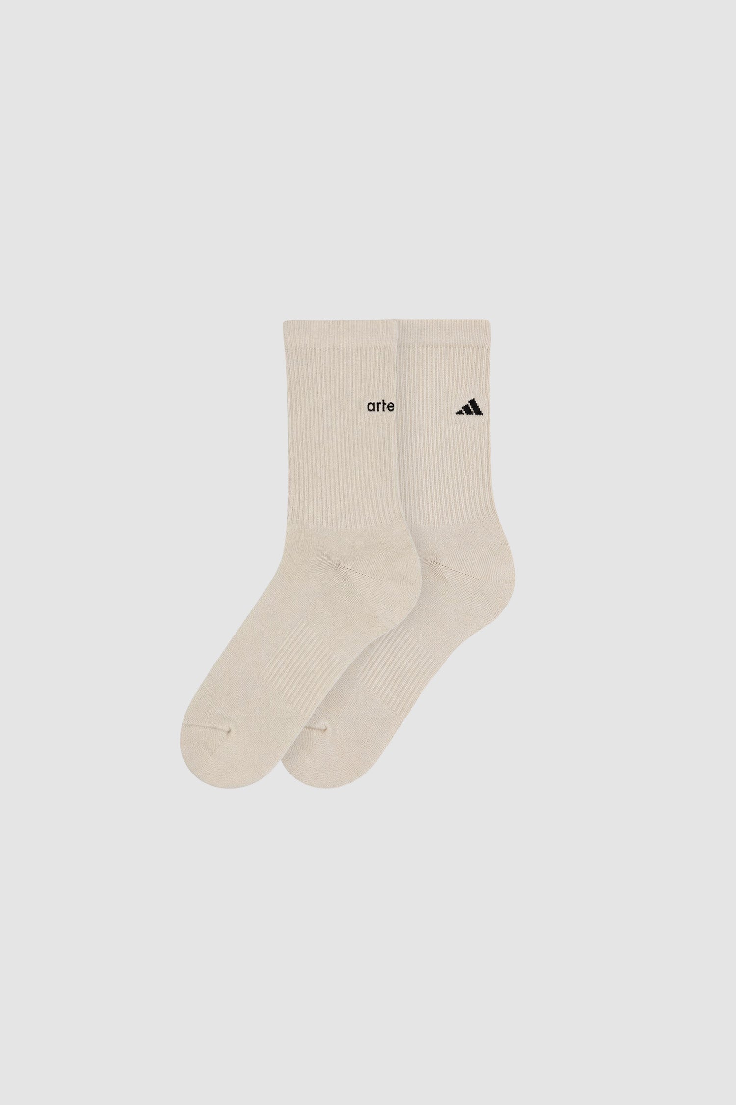 Chaussettes Arte pour adidas (deux paires) - Noir/Blanc