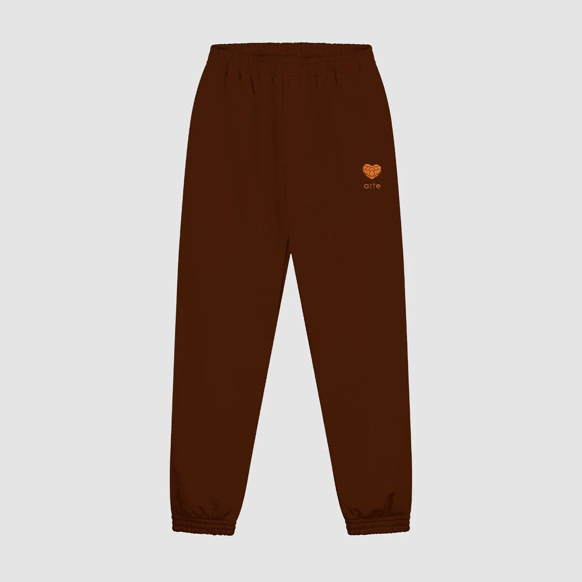 Pantalon de survêtement Heart Flower - Marron