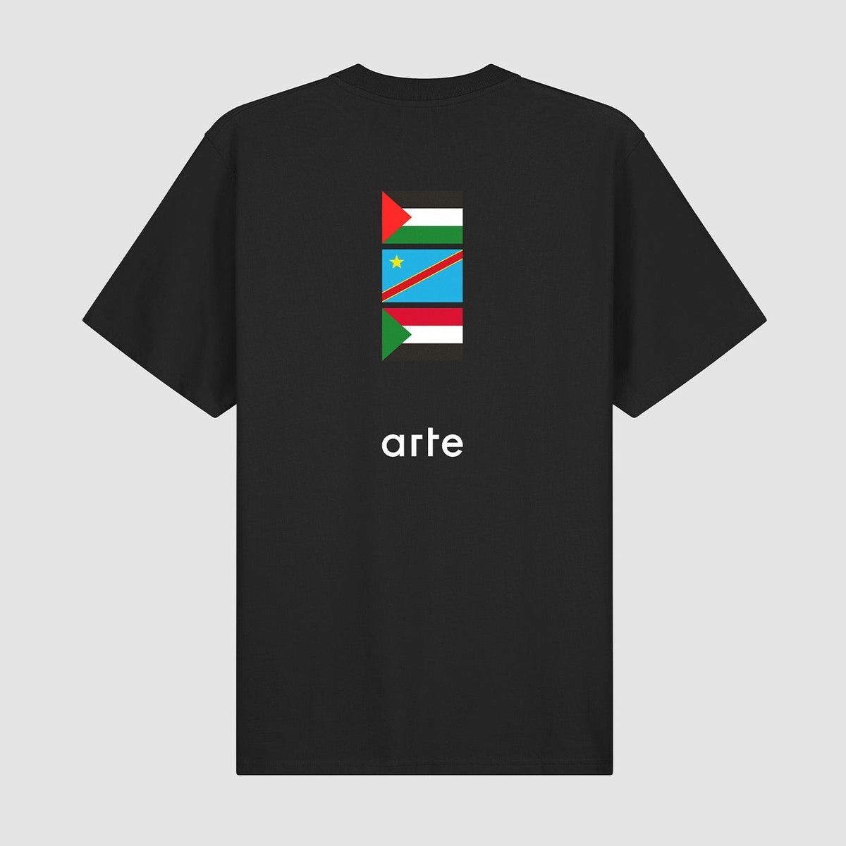 T-shirt Design For Humanity - Noir