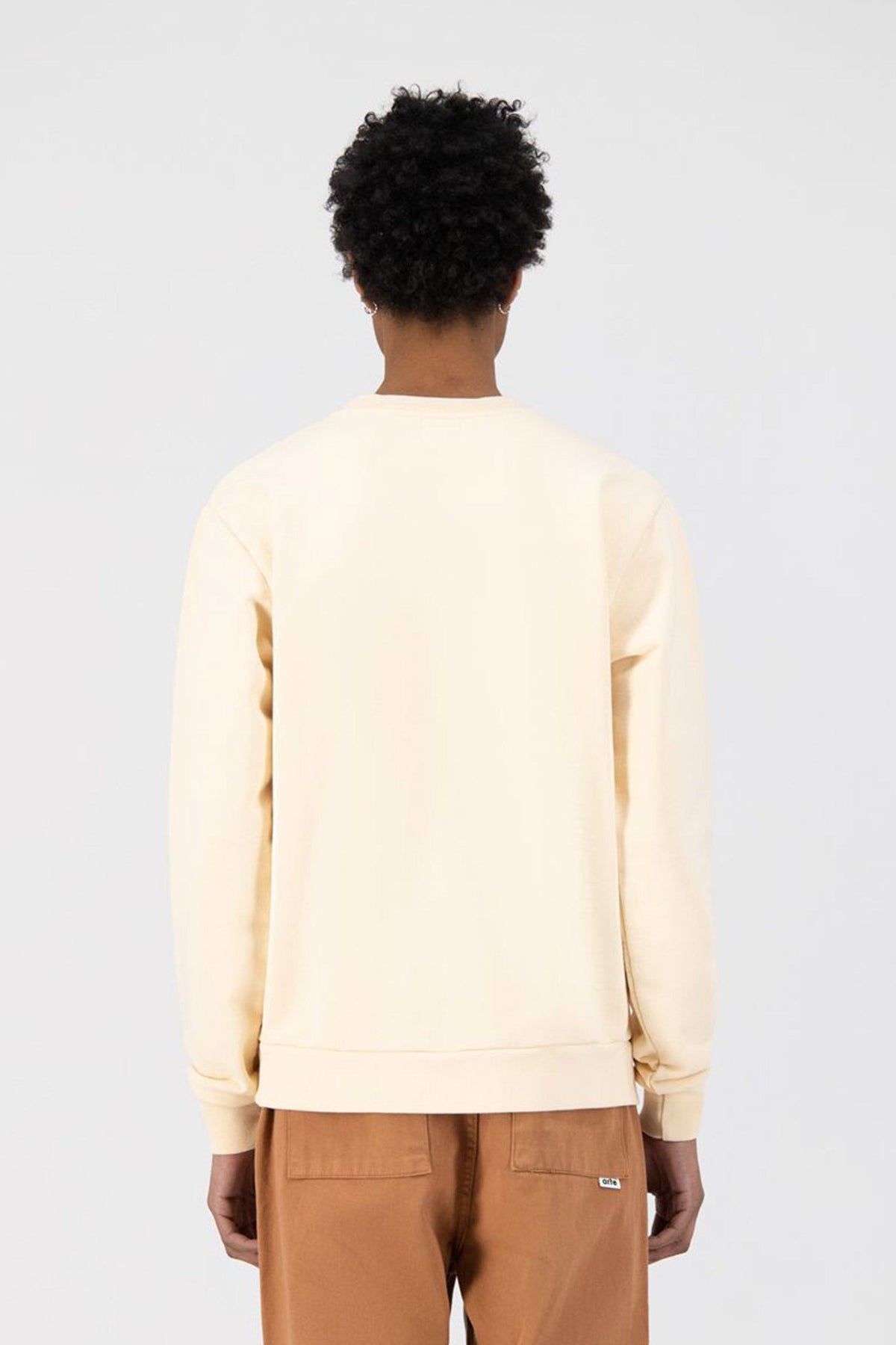 Castel Logo Orna Crewneck - Creme