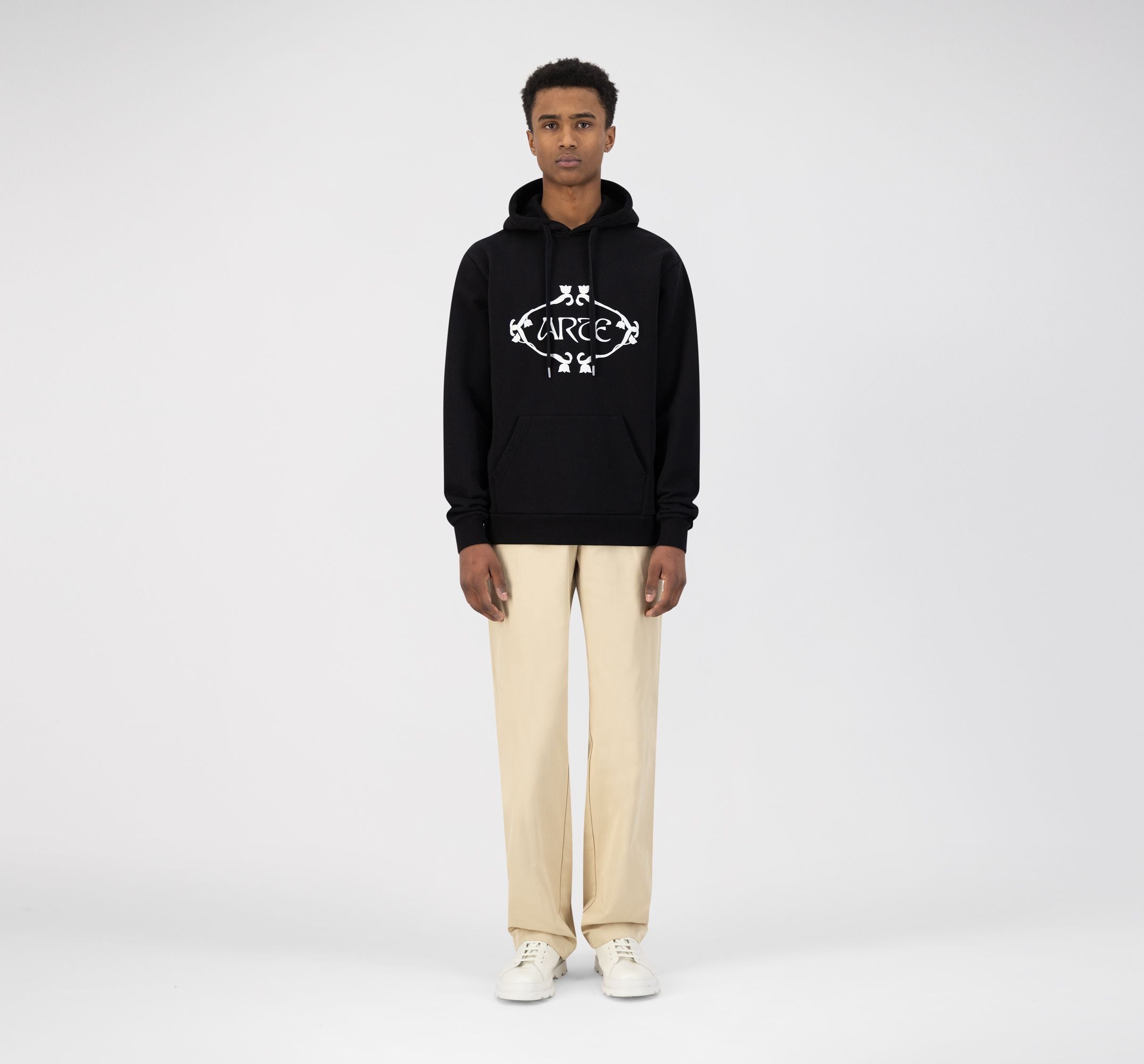 Horta Logo Orna Hoodie - Noir