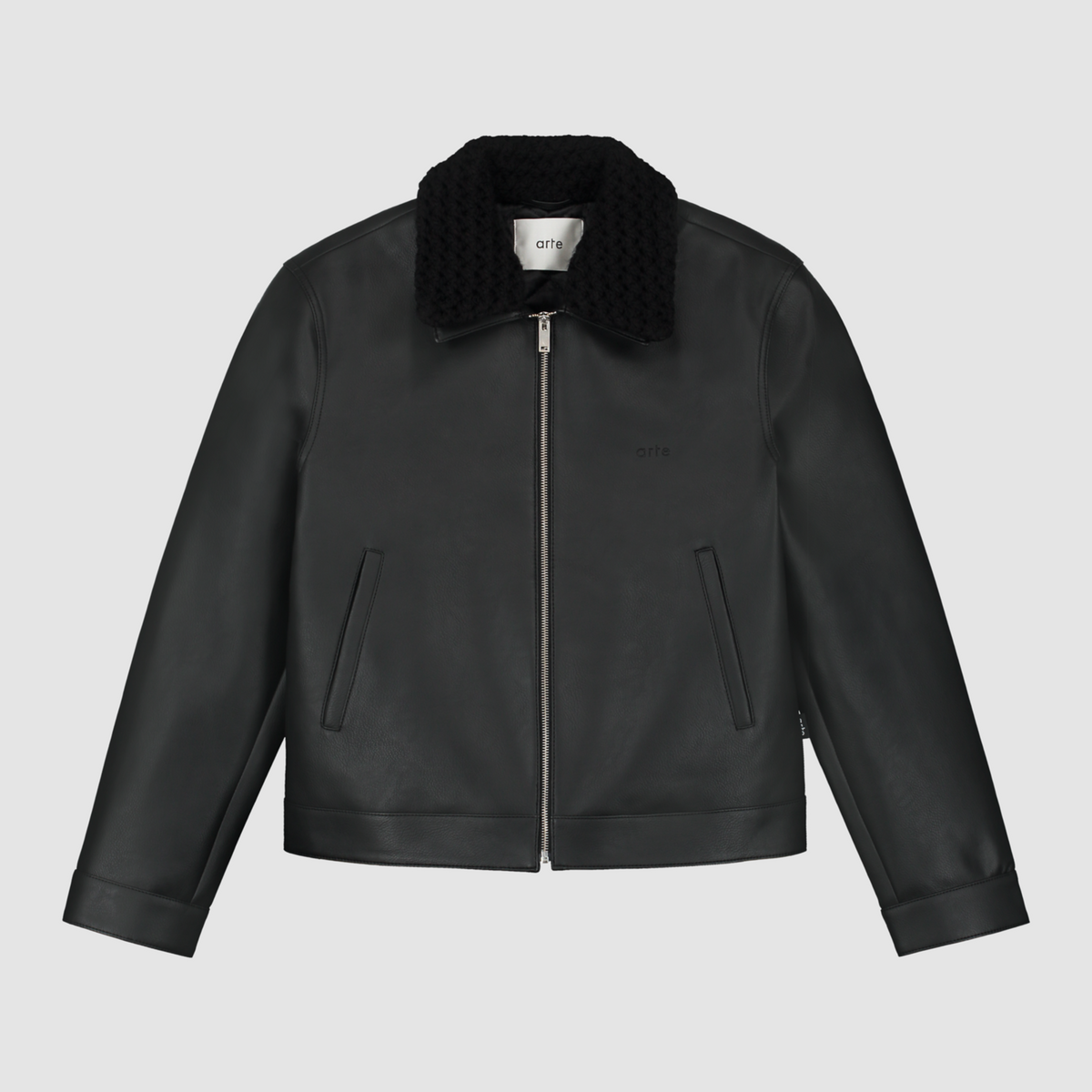 Veste à col Jasper - Noir